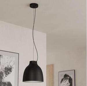 Eglo 900158 - Lampadario a sospensione con filo CAMASCA 1xE27/40W/230V nero