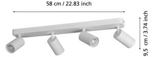 Eglo 900339 - Faretto LED RGBW Dimmerabile TELIMBELA-Z 4xGU10/4,9W/230V