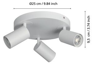 Eglo 900338 - Faretto LED RGBW Dimmerabile TELIMBELA-Z 3xGU10/4,9W/230V