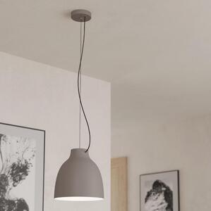 Eglo 900159 - Lampadario a sospensione con filo CAMASCA 1xE27/40W/230V grigio