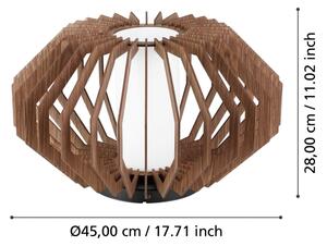 Eglo 900385 - Plafoniera RUSTICARIA 1xE27/40W/230V