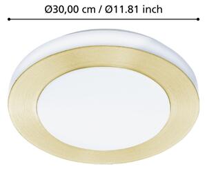 Eglo 900369 - Plafoniera LED da bagno CARPI LED/10,8W/230V IP44