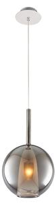 Lampadario a sospensione con cavo MUSCAT 1xE14/40W/230V fumé