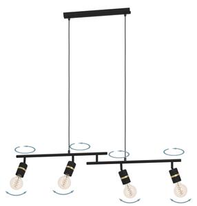 Eglo 900177 - Lampadario a sospensione con filo LURONE 4xE27/10W/230V
