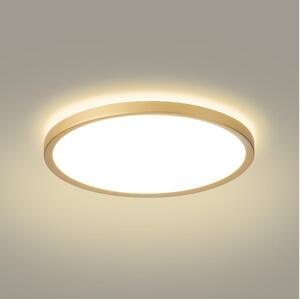 Brilagi - Lampada da bagno ULTRA SLIM LED/24W/230V diam. 42 cm dorata IP54