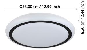 Eglo 900149 - Plafoniera LED CAPASSO LED/14,6W/230V