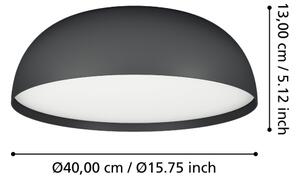 Eglo 900406 - Plafoniera dimmerabile RGBW TOLLOS-Z 3xLED/7,5W/230V