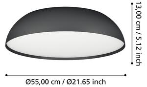 Eglo 900407 - Plafoniera dimmerabile RGBW TOLLOS-Z 3xLED/11W/230V