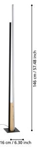 Eglo 900493 - Lampada LED da terra PANAGRIA LED/24W/230V