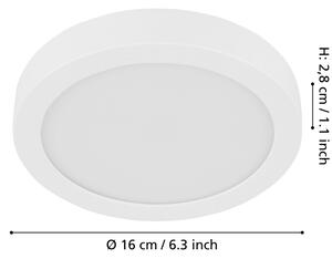 Eglo 900582 - Plafoniera LED dimmerabile FUEVA LED/11W/230V bianco