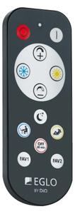 Eglo 900424 - Plafoniera LED dimmerabile GAFARES LED/15W/230V oro + tc