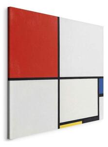 Quadro - Composition No III, with red, blue, yellow and black (Piet Mondrian)