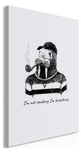 Quadro - Im Not Smoking Im Breathing (1 Part) Vertical