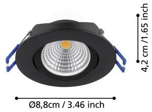 Eglo 900747 - SET 3x Lampada da incasso LED dimmerabile SALICETO LED/6W/230V