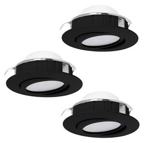 Eglo 900749 - SET 3x Lampada da incasso LED dimmerabile PINEDA LED/5,5W/230V