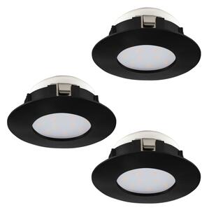 Eglo 900744-SET 3x Lampada LED da incasso per bagni PINEDA LED/4,9W/230V IP44