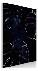 Quadro - Galactic Monstera (1 Part) Vertical