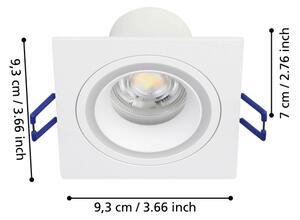 Eglo 900765 - LED RGBW Lampada da incasso dimmerabile CAROSSO-Z 4,7W/230V bianco