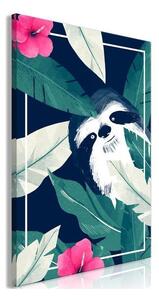 Quadro - Sloth in the Tropics (1 Part) Vertical