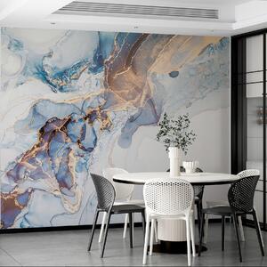 Carta da parati Marmo celeste, Carta da parati lastrazione, u70767d2 : Uwalls.it