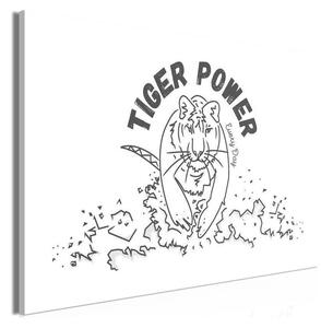 Quadro - Tiger Power (1 Part) Wide