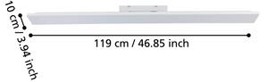 Eglo 900708 - Plafoniera a LED TURCONA-B LED/21W/230V 3000K 118,7 cm