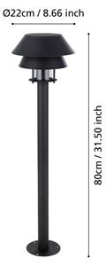 Eglo 900803 - Lampada da esterno CHIAPPERA 1xE27/40W/230V 80 cm IP65