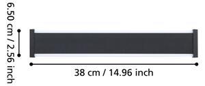 Eglo 900676 - Applique a LED da esterno NEVIANO 2xLED/3,7W/230V 3000K IP55