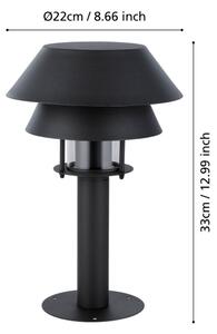 Eglo 900802 - Lampada da esterno CHIAPPERA 1xE27/40W/230V 33 cm IP65