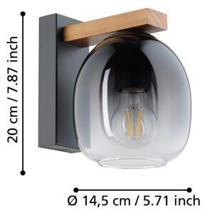 Eglo 900826 - Applique FILAGO 1xE27/40W/230V