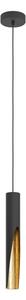Eglo 900872 - Lampadario LED a sospensione con filo BARBOTTO 1xGU10/4,5W/230V nero/oro