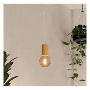 Eglo 900801 - Lampadario a sospensione con filo POZUETA 1xE27/40W/230V marrone