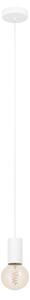 Eglo 900798 - Lampadario a sospensione con filo POZUETA 1xE27/40W/230V bianco