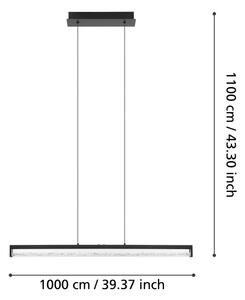 Eglo 900895 - Lampadario a sospensione con filo LED dimmerabile CARDITO LED/36W/230V