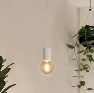 Eglo 900798 - Lampadario a sospensione con filo POZUETA 1xE27/40W/230V bianco