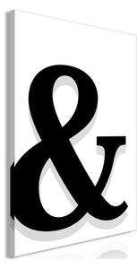 Quadro - Decorative Letter (1 Part) Vertical
