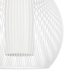Eglo 900829 - Lampadario a sospensione con filo RAZONI 1xE27/40W/230V bianco