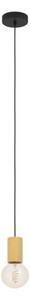 Eglo 900801 - Lampadario a sospensione con filo POZUETA 1xE27/40W/230V marrone