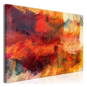 Quadro - Explosion of Wild Colors (1 Part) Wide