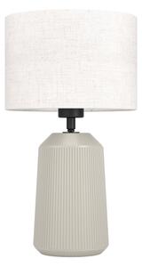 Eglo 900823 - Lampada da tavolo CAPALBIO 1xE27/40W/230V color crema
