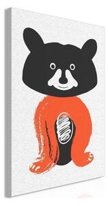 Quadro - Nice Mr Raccoon (1 Part) Vertical