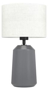Eglo 900824 - Lampada da tavolo CAPALBIO 1xE27/40W/230V grigio
