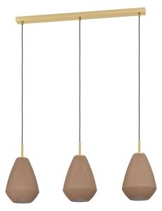 Eglo 900813 - Lampadario a sospensione con filo CAPRAROLA 3xE27/40W/230V