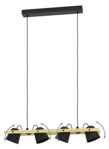 Eglo 900883 - LED RGBW Lampadario dimmerabile a sospensione con filo HORNWOOD-Z 4xLED/3,7W/230V
