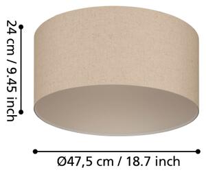 Eglo 900858 - Plafoniera FENIGLIA 1xE27/40W/230V