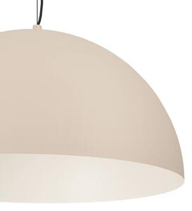 Eglo 900696 - Lampadario a sospensione con filo GAETANO 1xE27/40W/230V beige