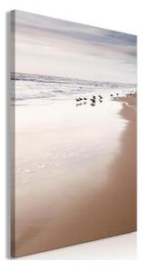 Quadro - Autumn Beach (1 Part) Vertical