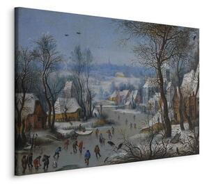 Quadro - Winter Landscape with a Bird Trap