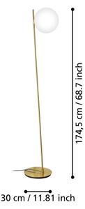 Eglo 900869 - Lampada con piedistallo RONDO 1xE27/40W/230V