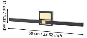 Eglo 900928 - Applique a LED da bagno PEGUERA LED/11W/230V IP44